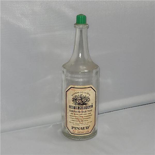 Vintage Pinaud Eau de Portugal Hair Tonic Bottle