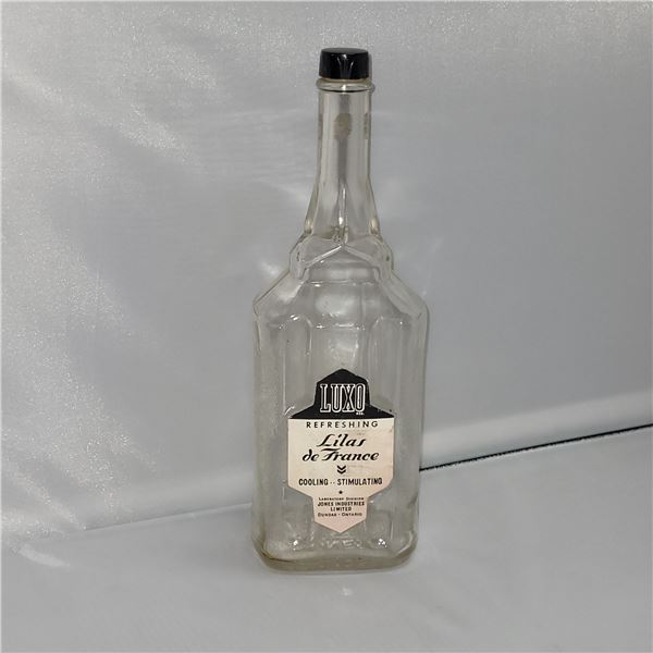 Vintage Luxo Lilas de France Apothecary Bottle