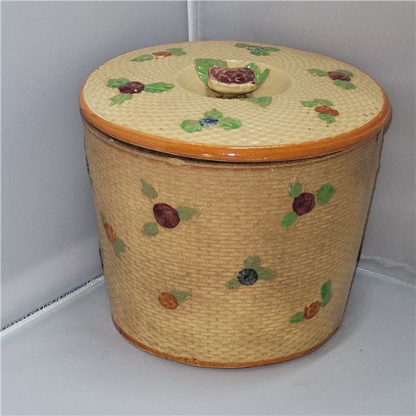 1920s-1940s Cookie or Biscuit Canister Made In Japan