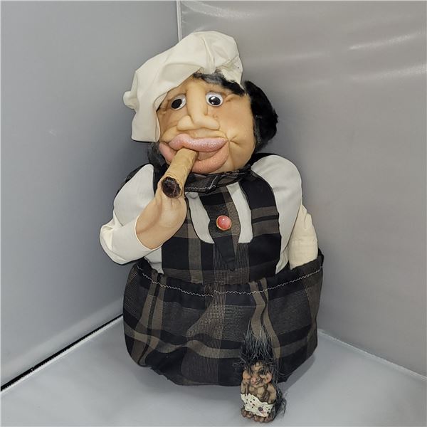 Vintage Hande Made ADULT Humourous Doll (See all photos)