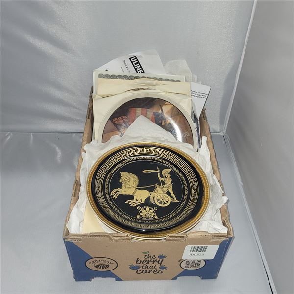 Box of Collector Plates - Must See All Photos