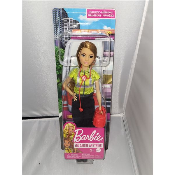 New Barbie Doll You Can Be Anything Paramedic