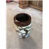 Image 2 : Tall Asian Vase w/ Tree Motif 11.5" Dia, 25"H