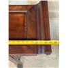 Image 12 : Carved Wooden Entry Table w/ Scrolled Ends 49" x 14" x 33"H