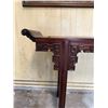 Image 3 : Carved Wooden Entry Table w/ Scrolled Ends 49" x 14" x 33"H