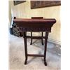 Image 4 : Carved Wooden Entry Table w/ Scrolled Ends 49" x 14" x 33"H