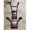 Image 7 : Carved Wooden Entry Table w/ Scrolled Ends 49" x 14" x 33"H