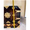 Image 11 : Wooden Asian Tansu-Style Cabinet w/ 2 Doors 