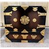 Image 1 : Wooden Asian Tansu-Style Cabinet w/ 2 Doors 