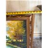 Image 10 : Landscape Scene Artwork 36" x 30", Framed