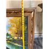 Image 11 : Landscape Scene Artwork 36" x 30", Framed