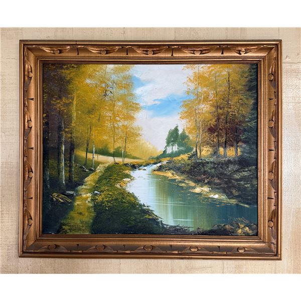 Landscape Scene Artwork 36" x 30", Framed
