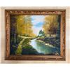 Image 1 : Landscape Scene Artwork 36" x 30", Framed