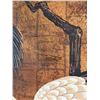 Image 9 : Large Cranes on the River Artwork by B. Joseph 63" x 51", Framed
