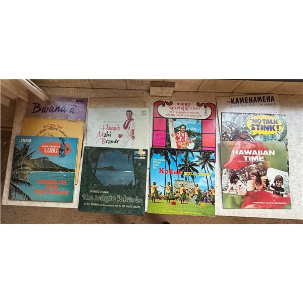 Multiple Hawaiian Books & Records