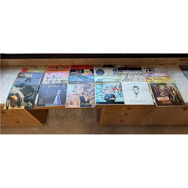 Multiple Vintage Vinyl Records, Kennedy Speeches, etc