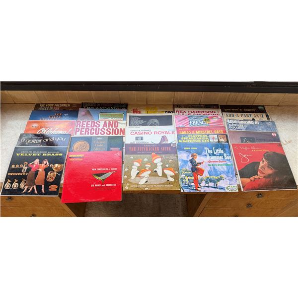 Multiple Vintage Vinyl Records