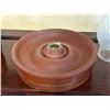 Image 6 : Wooden Hurricane Lamp & 2 Candle Holders, Misc Sizes