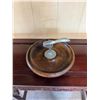 Image 2 : Hawaii Hardwoods Nut Bowl w/ Integrated Nutcracker, 9.5" Dia, 7.5"H