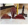 Image 9 : Multiple Plate Stands, Fan Stands, Buddha Figurine, Plate w/ Info, etc Misc Sizes