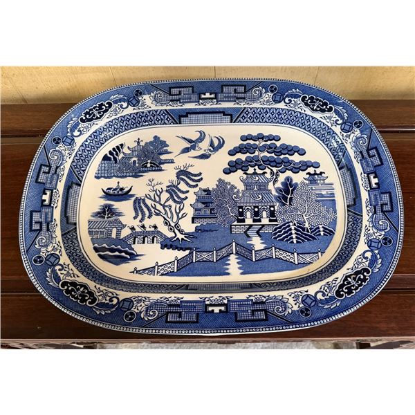 Oriental Trading Charger Platter Made in Japan 18" x 14"