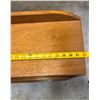 Image 7 : Wooden 3-Tier Shelving Unit 32" x 9" x 40"H
