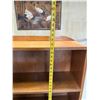 Image 9 : Wooden 3-Tier Shelving Unit 32" x 9" x 40"H