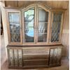 Image 1 : Yuan Yu Wooden 2-Piece Hutch w/ China Cabinet & Drawers 72" x 17" x 80"H