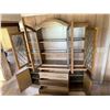 Image 3 : Yuan Yu Wooden 2-Piece Hutch w/ China Cabinet & Drawers 72" x 17" x 80"H