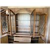Image 4 : Yuan Yu Wooden 2-Piece Hutch w/ China Cabinet & Drawers 72" x 17" x 80"H