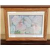 Image 1 : Floral Artwork by Carli Oliver 16" x 13.5", Framed