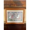 Image 3 : Floral Artwork by Carli Oliver 16" x 13.5", Framed
