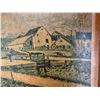 Image 2 : Canal de l'Ourcq Artwork by Alfred Sisley 19" x 15", Framed