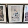 Image 5 : Qty 3 Asian Artworks 16" x 21", Framed