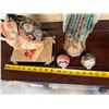 Image 8 : Qty 4 Asian Figurines, Misc Sizes