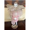 Image 1 : Dollymaster Painted Crying Clown on Stand