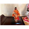 Image 3 : Qty 3 Asian Figurines on Stands, Misc Sizes