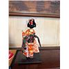 Image 7 : Qty 3 Asian Figurines on Stands, Misc Sizes