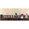 Image 1 : Multiple Décor:  Petrified Wood, Animal Figurines, Bells, etc Misc Sizes