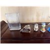 Image 2 : Multiple Décor:  Petrified Wood, Animal Figurines, Bells, etc Misc Sizes