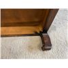 Image 10 : Low Wooden Table w/ Curved Legs 42" x 42" x 15"H