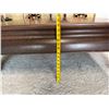 Image 14 : Low Wooden Table w/ Curved Legs 42" x 42" x 15"H