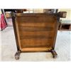 Image 7 : Low Wooden Table w/ Curved Legs 42" x 42" x 15"H