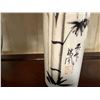 Image 5 : Qty 4 Asian Floral Vases w/ Artificial Flowers, Misc Sizes