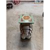Image 4 : Ceramic White Elephant Plant Stand 18" x 8" x 22"H