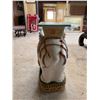 Image 3 : Ceramic White Elephant Plant Stand 18" x 9" x 22"H