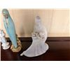 Image 2 : Qty 3 Religious Figurines, Misc Sizes