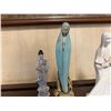 Image 3 : Qty 3 Religious Figurines, Misc Sizes