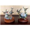 Image 1 : Qty 2 Heritage House Forever in Love Hummingbird Music Boxes