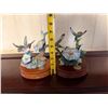 Image 7 : Qty 2 Heritage House Forever in Love Hummingbird Music Boxes
